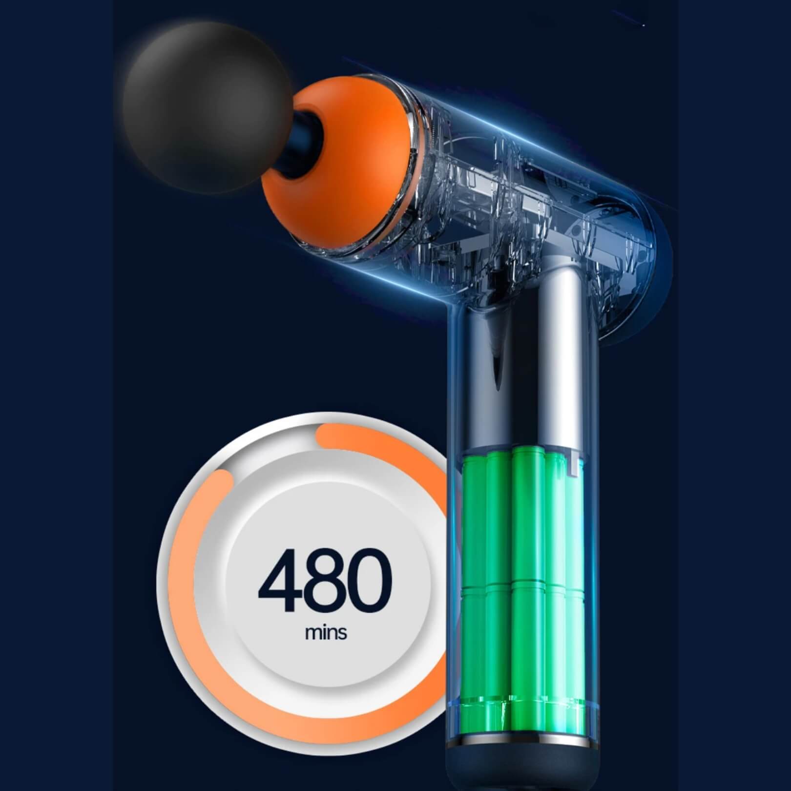 Pistolet de Massage Intelligent Hit Fascia Gun – Électrique, Haute Performance