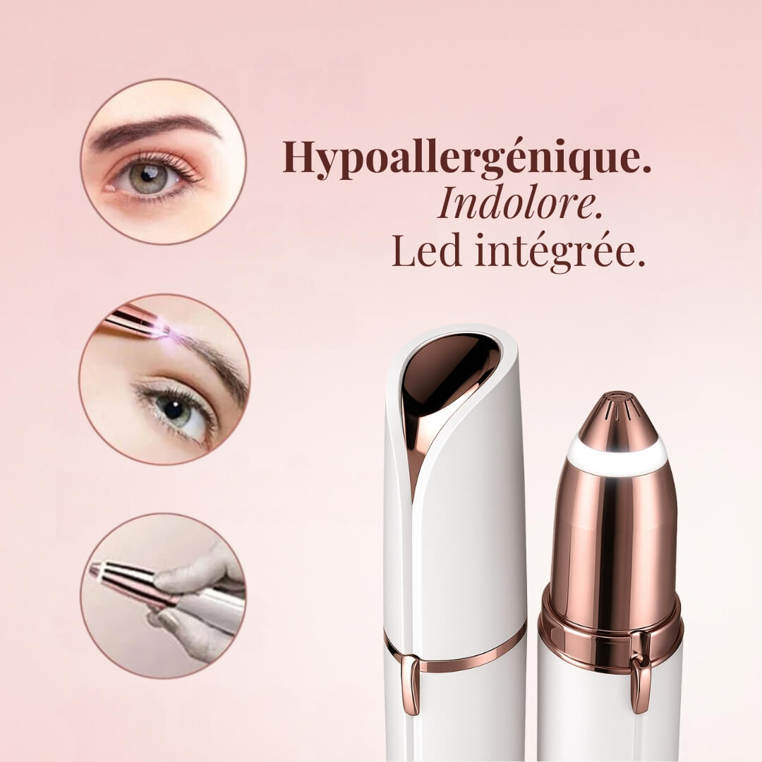 Épilateur à sourcils indolore